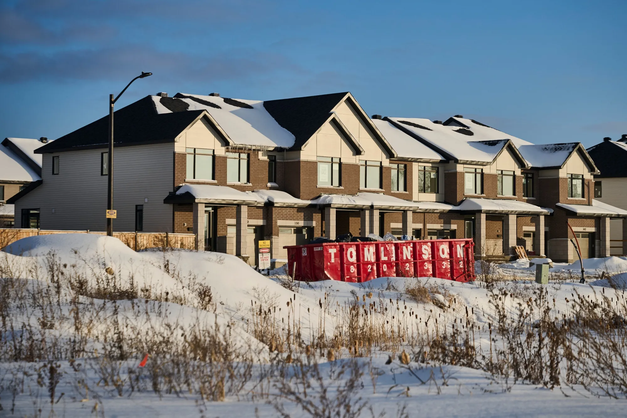 Residential buildings in Ottawa.