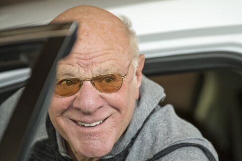 Barry Diller arrives at the Allen & Co. media conference.
