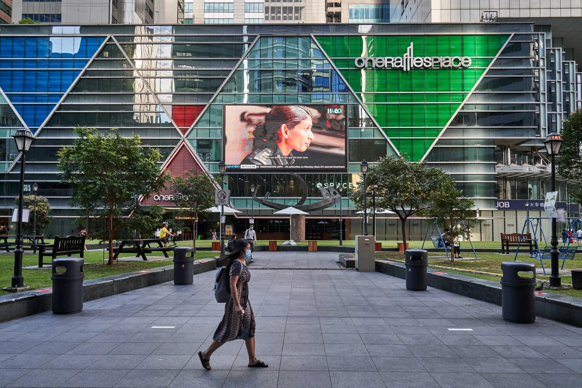 Deserted Streets in Singapore As Island Still Set on Reopening