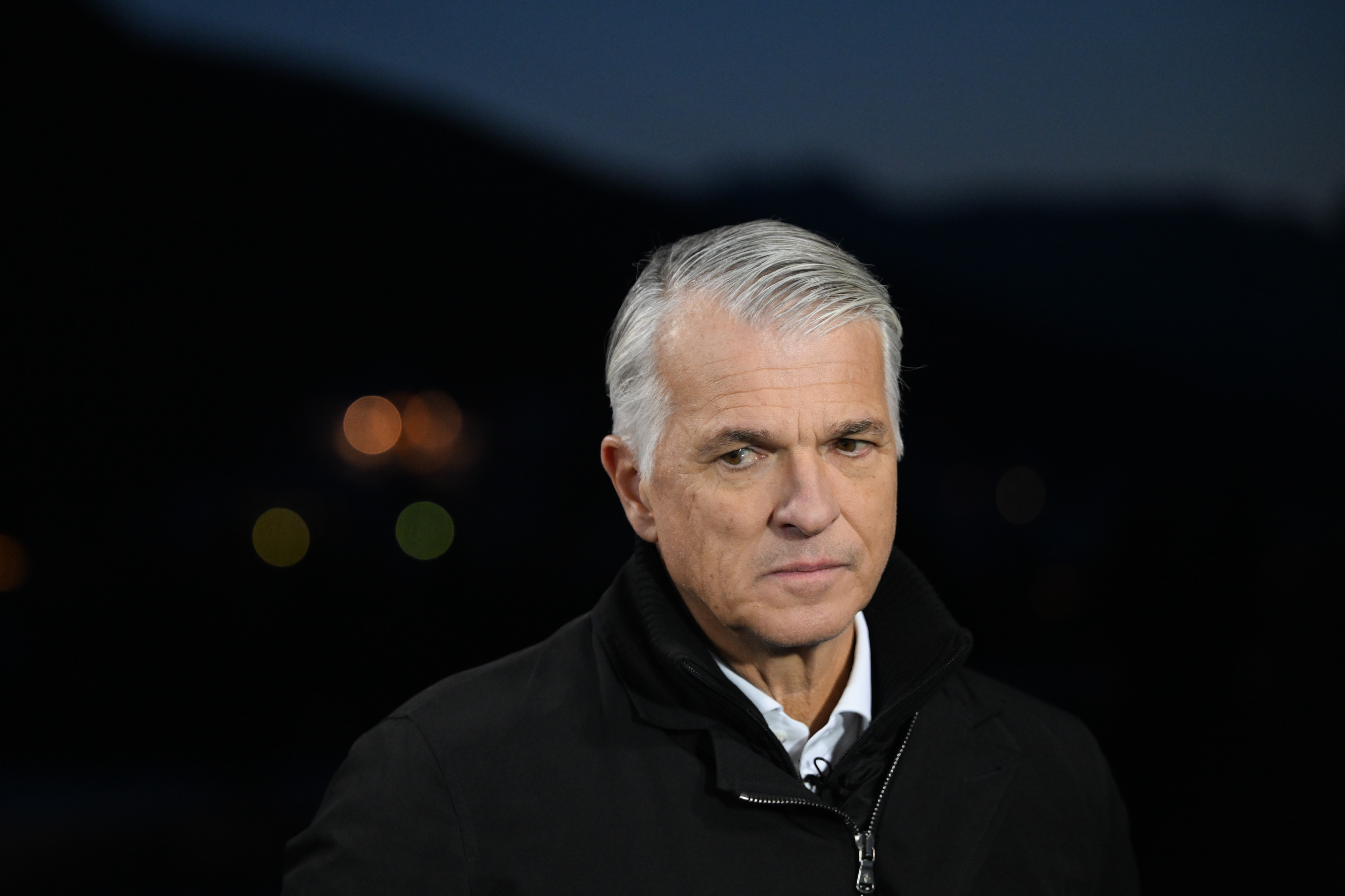 UBS CEO Sergio Ermotti during a Bloomberg Television interview during the World Economic Forum in Davos, Switzerland on Jan. 20.
