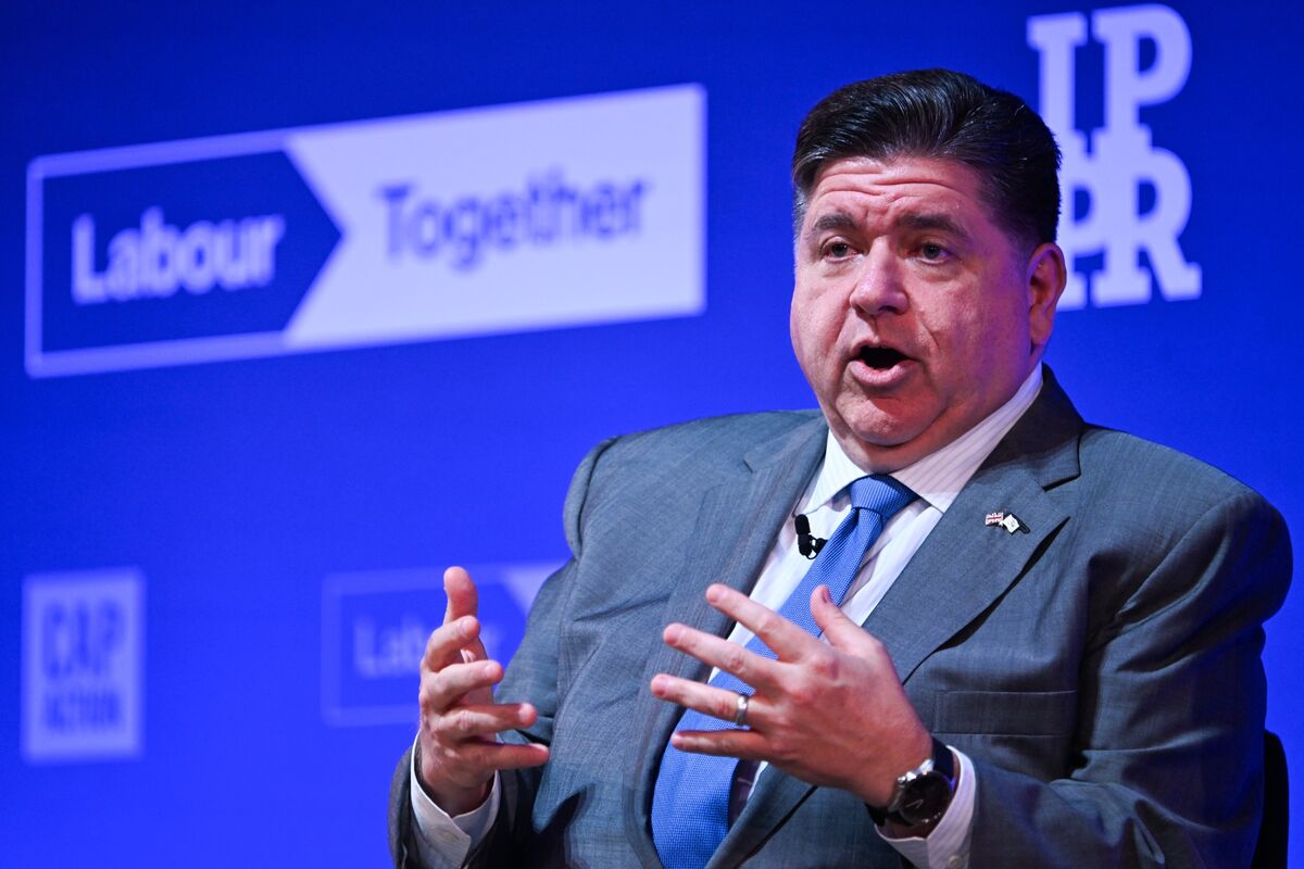 Illinois Governor Pritzker Unveils Social-Media Fee Plan to Address Budget  Gap - Bloomberg