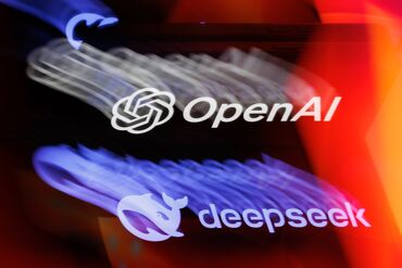 OpenAI, DeepSeek And ChatGPT Artificial Intelligence Illustrations