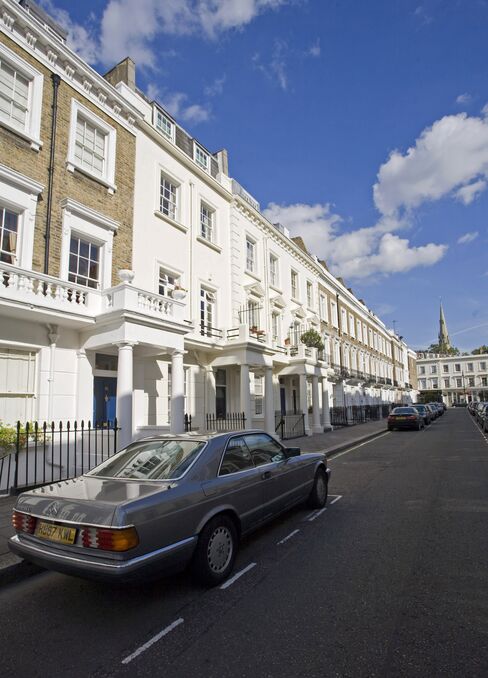 U.K. November Home Prices Fall for Fifth Month