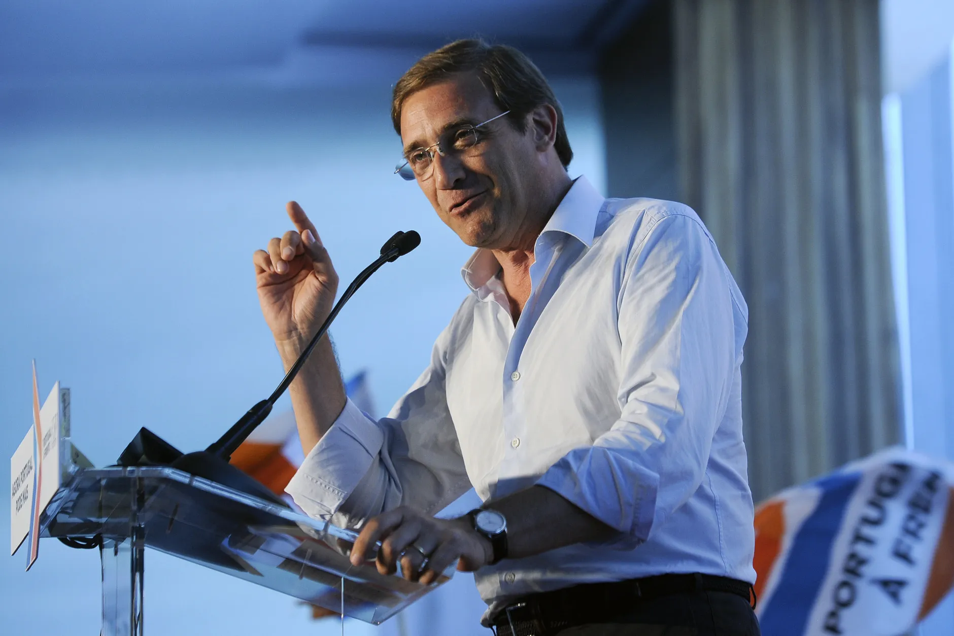 Portugal’s Prime Minister Pedro Passos Coelho.
