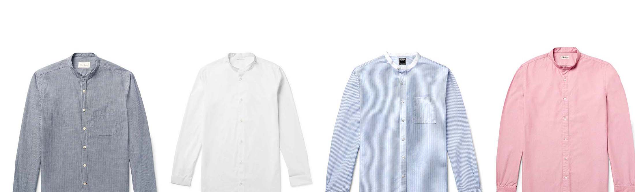 It’s Time to Talk About the Collarless Dress Shirt - Bloomberg