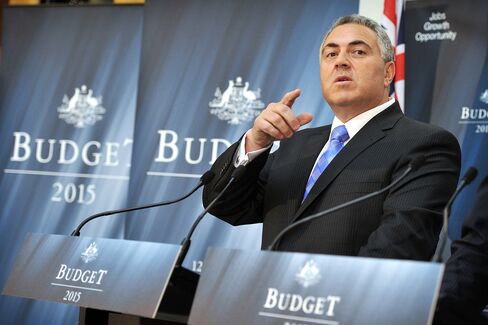 Australian Treasurer Joe Hockey