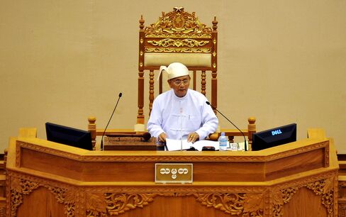 Myanmar President Thein Sein.