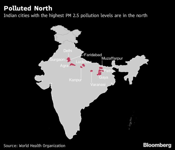 The World’s Fastest-Growing Economy Has the World’s Most Toxic Air