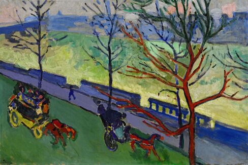 André Derain, Londres: Le Quai Victoria, 1906-07