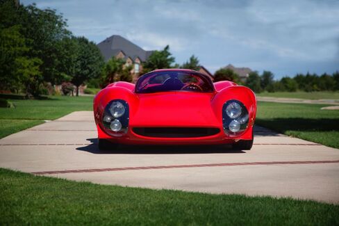 Famous for its curved lines and smiling face, the car was influenced by the era's Maserati aesthetic.