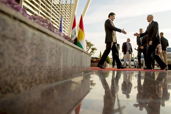 Mike Pence Makes Iraq Visit to Reassure Kurdish Allies