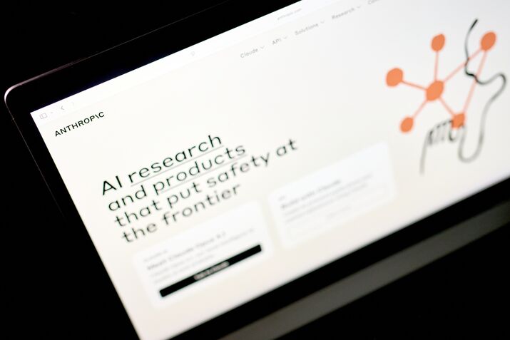 The Anthropic website