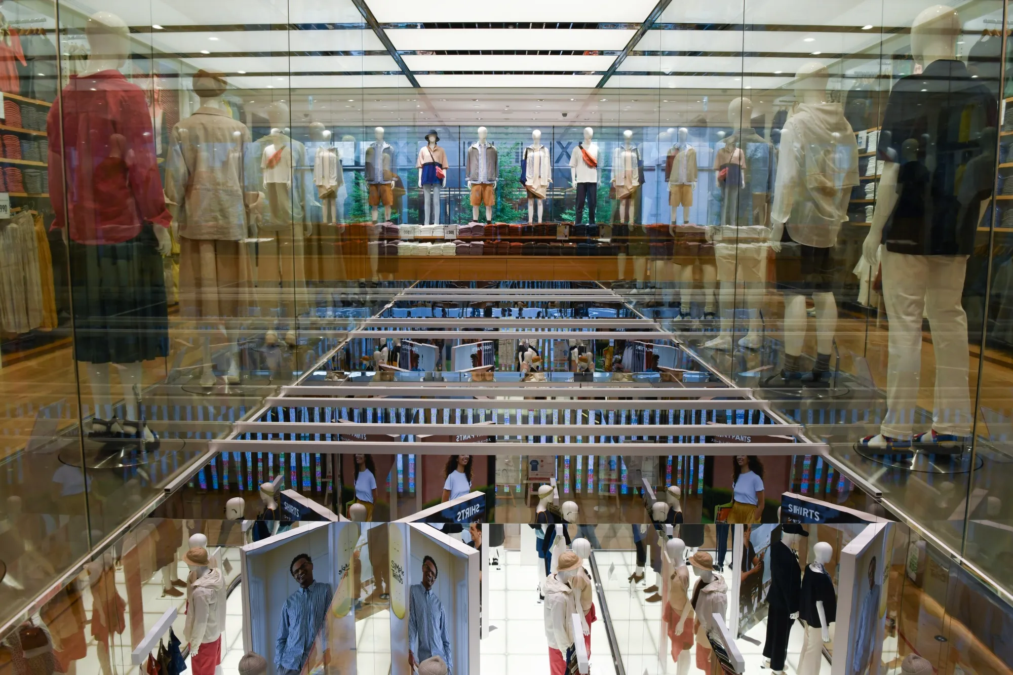 A Uniqlo store in the Ginza district of Tokyo.