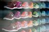Nike Inc. 'Free' model sneakers sit on display in the window of the Nike Store inside the Westfield London shopping mall, operated by Westfield Corp. in London, U.K., on Tuesday, Feb. 23, 2016. The U.K.'s potential exit from Europe may damage trade and encourage other members to renegotiate their relationship with the EU, signalling scope for further losses in the euro in the run-up to Britain's June 23 referendum.