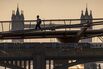 Commuters Ahead Of Latest UK Employment Figures