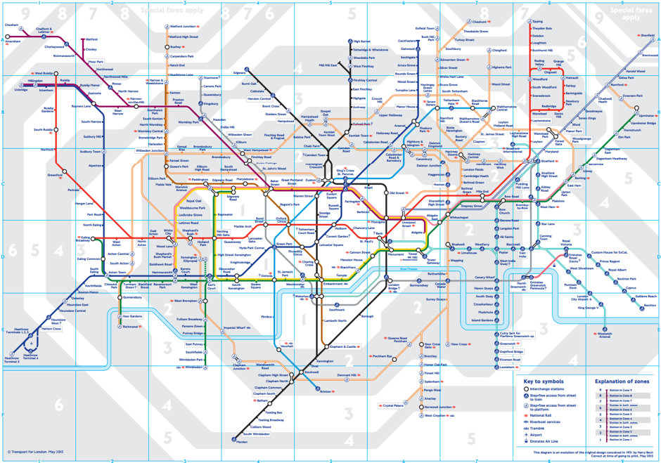 There's Lots of Negative Reaction to the New London Tube Maps - Bloomberg