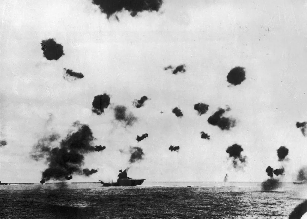 Let's go back to the Battle of Midway ...
