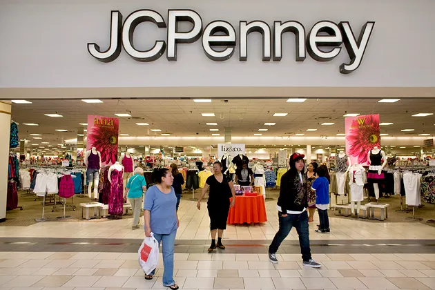 A J. C. Penney store at the Town Center at Aurora mall in Colorado