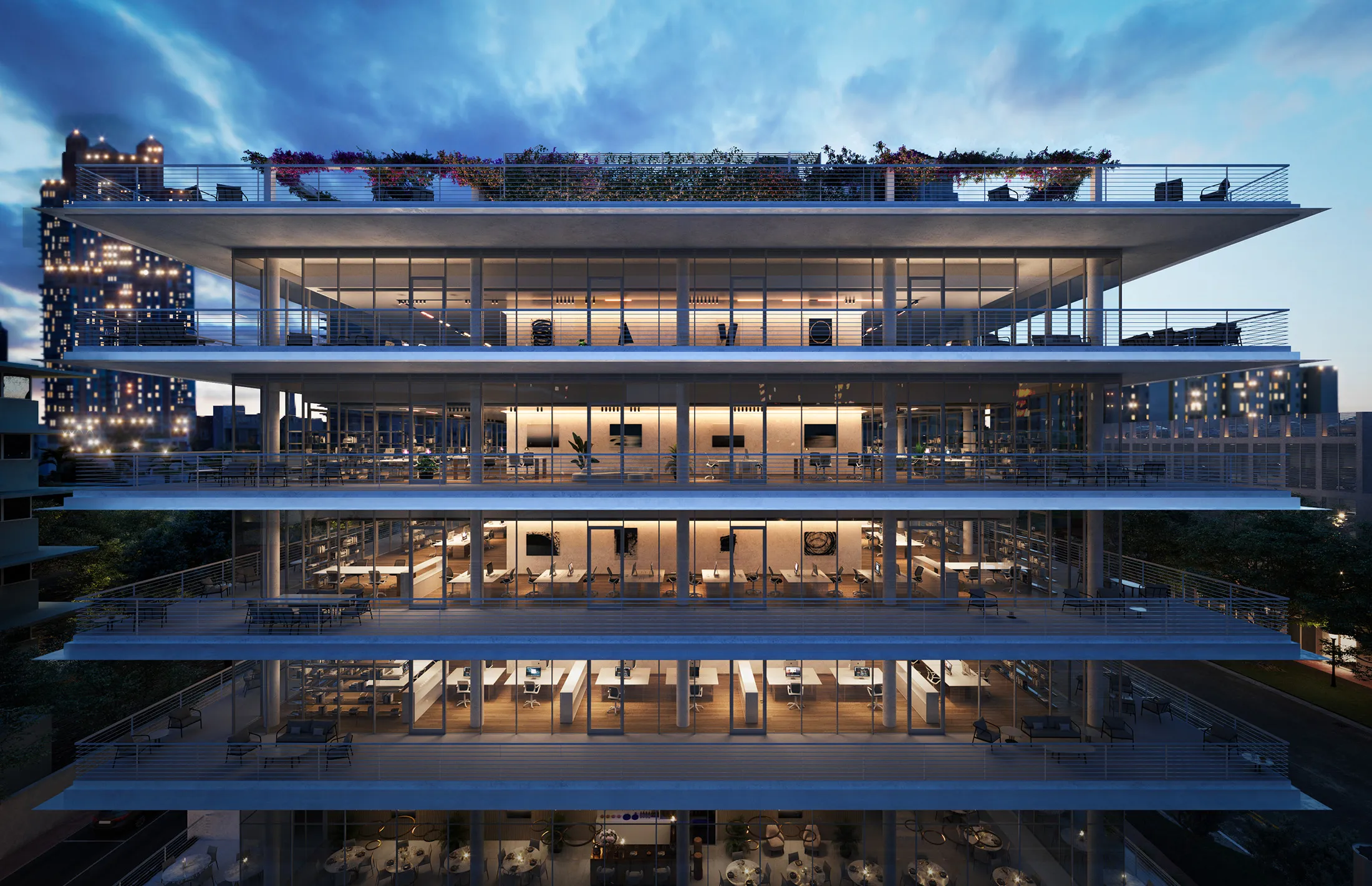 A rendering of the Fifth Miami Beach.