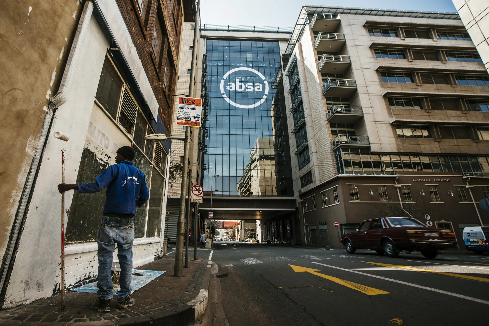 The Absa Group Ltd. headquarters office in Johannesburg.&nbsp;