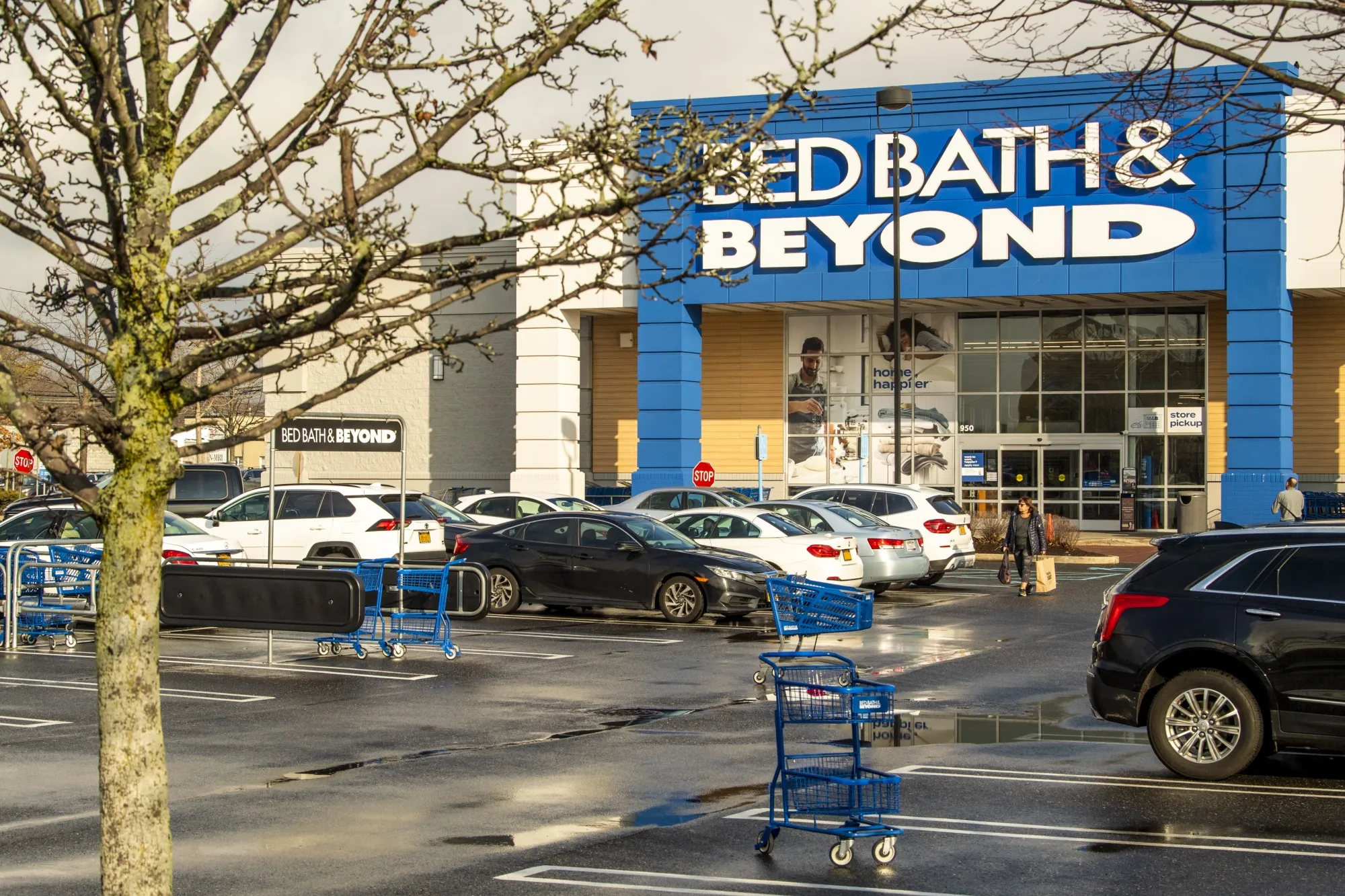 A Bed Bath &amp; Beyond store in Westbury, New York.