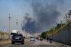 Smoke Rises From Israeli Strikes Against Hezbollah In Beirut Southern Suburbs