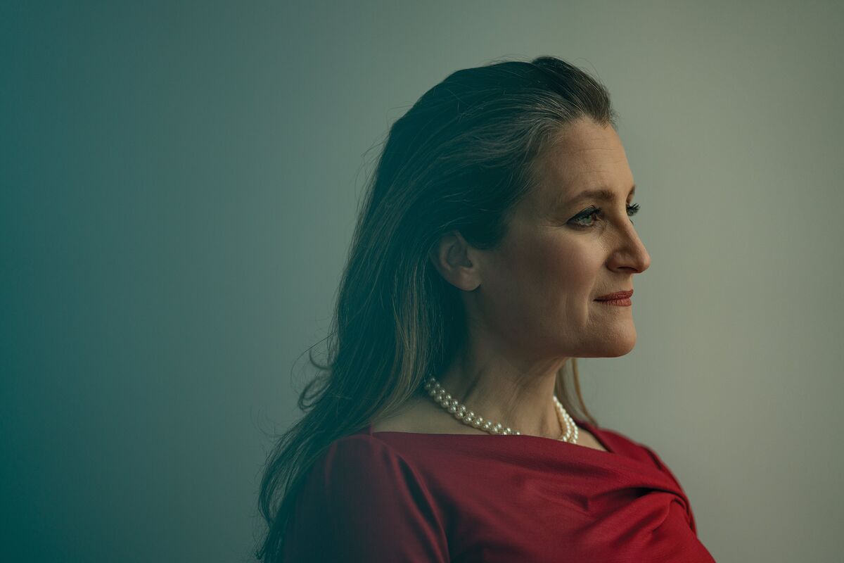 Chrystia Freeland Is Trying To Supercharge Canada S Growth Bloomberg