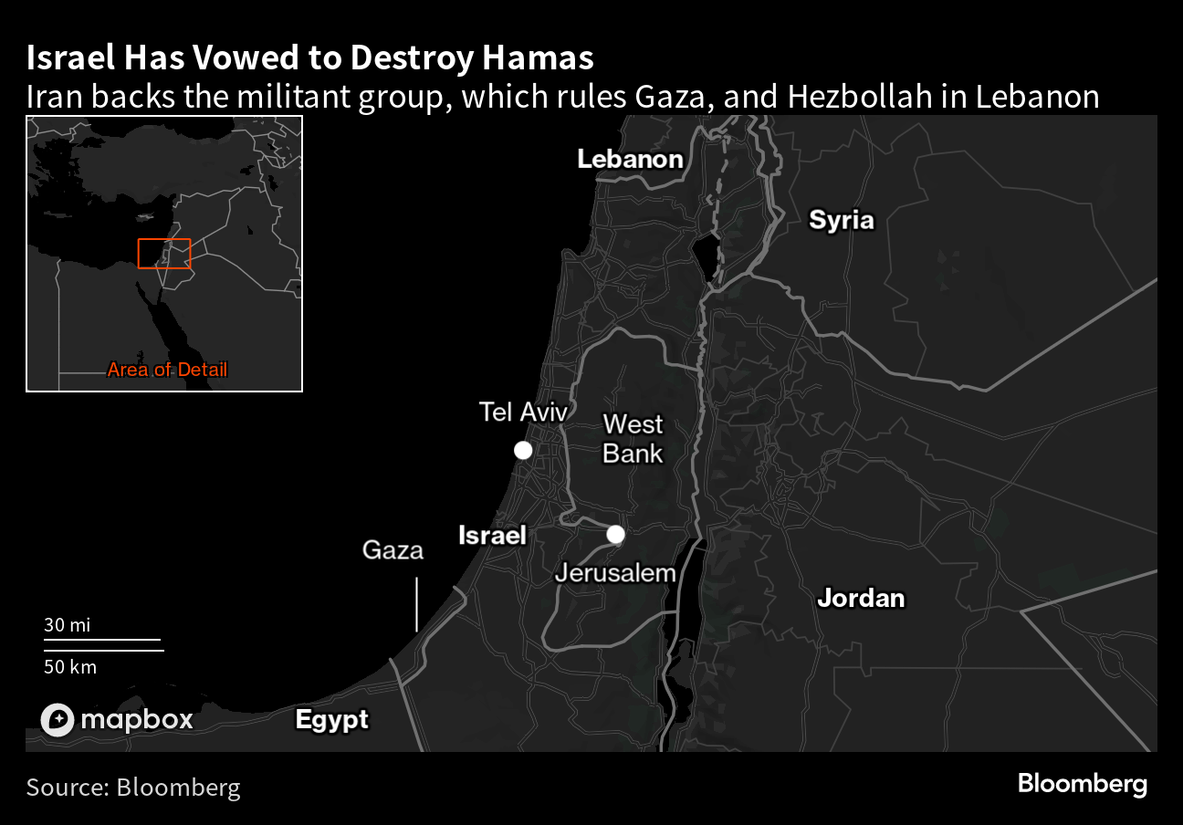 イスラエル、対ハマス軍事行動を拡大－戦争の終わり見えず - Bloomberg