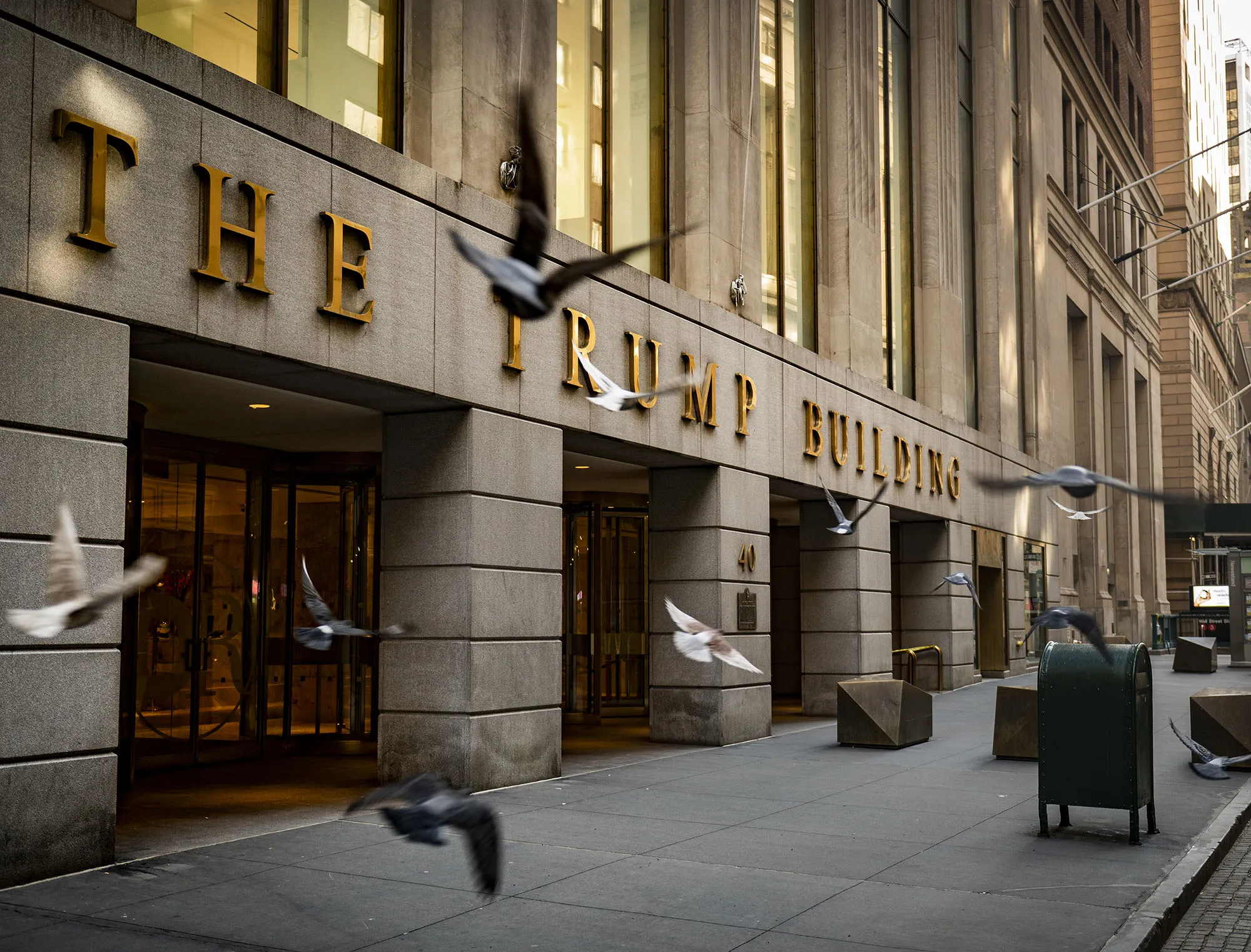 The Trump Building, 40 Wall St. in New York.