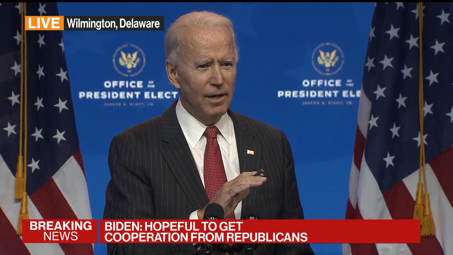 Biden: I Will Not Shut Down The U.S. Economy - Bloomberg