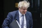Boris Johnson&nbsp;departs number 10 Downing Street&nbsp;in London&nbsp;on&nbsp;Oct. 23.
