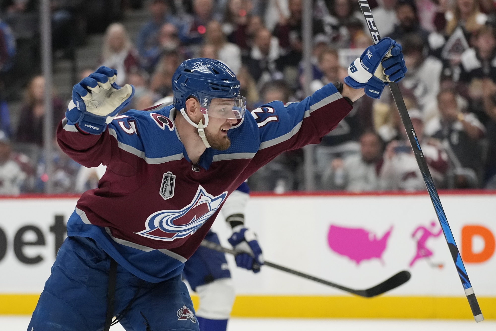 Lightning rally in Stanley Cup opener but fall to Avalanche in OT