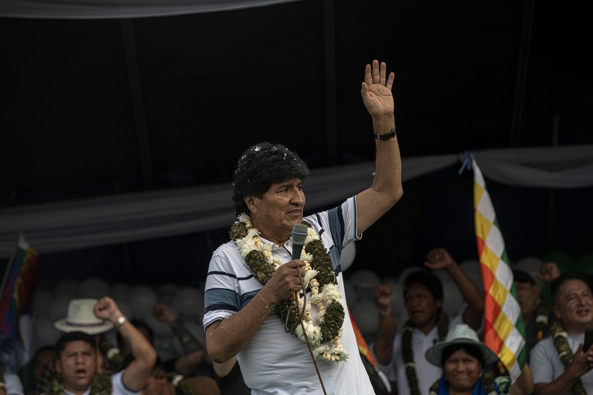 🟪"Evo Morales escluso dalle prossime elezioni presidenziali in Bolivia"
