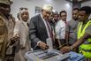 Abdirahman Mohamed Abdullahi casts his vote in Hargeisa, Somaliland, on Nov. 13.