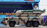 Air defense&nbsp;displayed by Iran's Revolutionary Guard, during an annual military parade in Tehran.&nbsp;