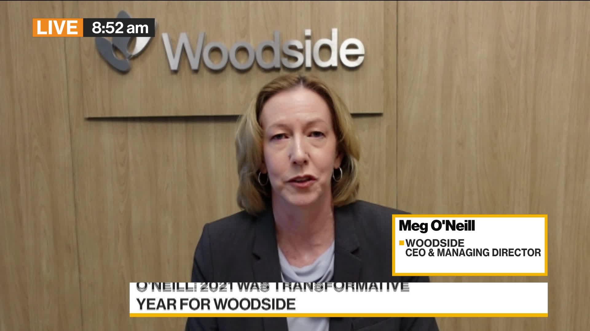Watch Woodside CEO on FullYear Earnings, BHP Unit Merger Bloomberg