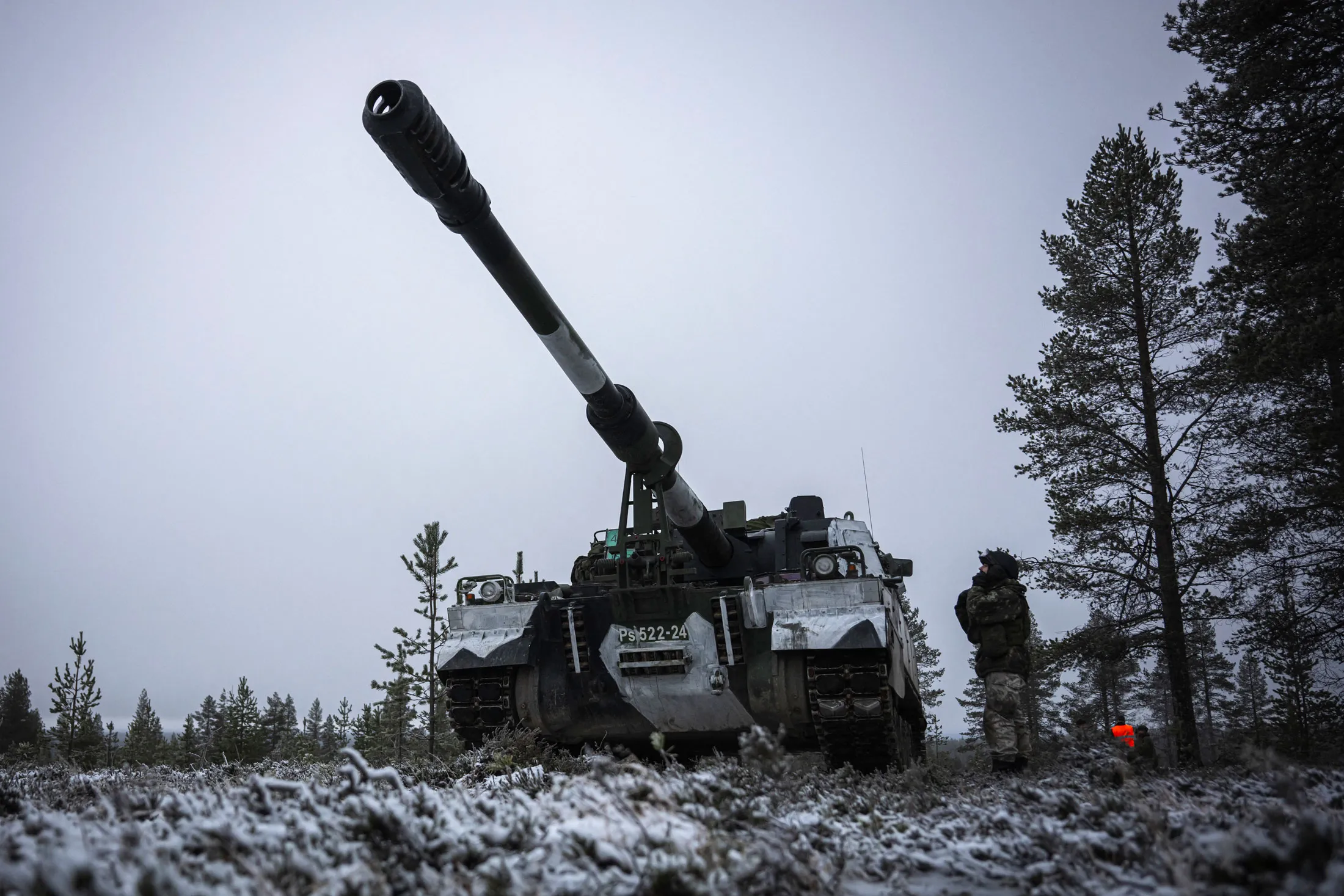 Finland guards half of NATO’s land border with Russia.