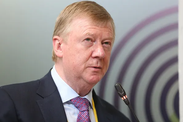 When Anatoly Chubais was still in Moscow.
