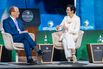 Larry Fink and Jane Fraser on May 13.