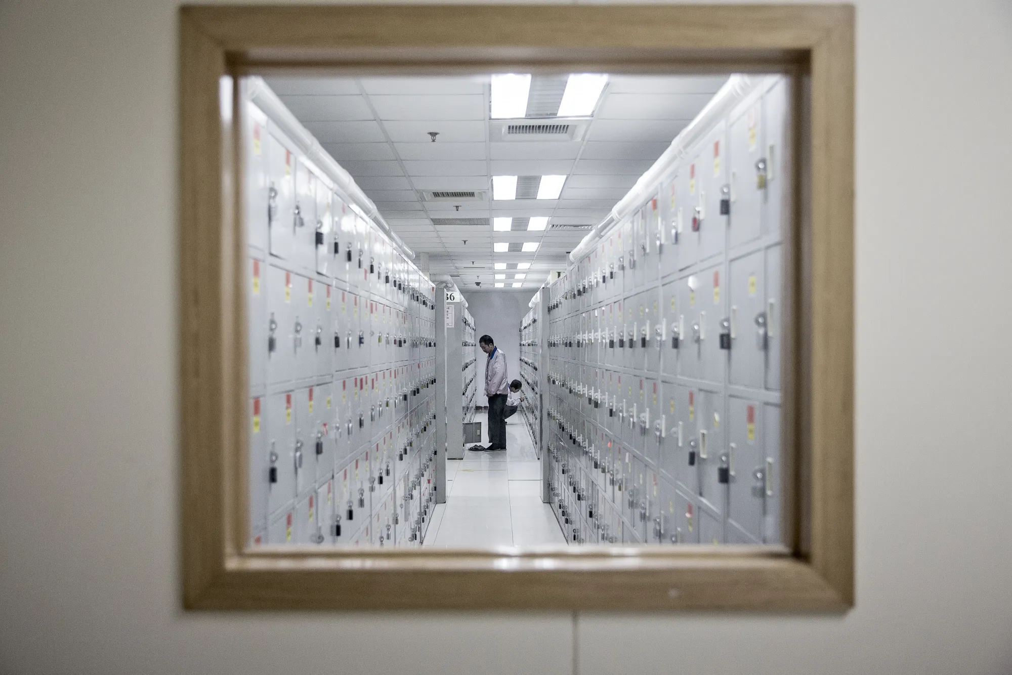 Workers Inside The Pegatron Corp. Factory in Shanghai
