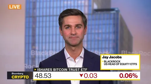 Watch Bitcoin Becoming Portfolio Allocation: BlackRock's Jacobs