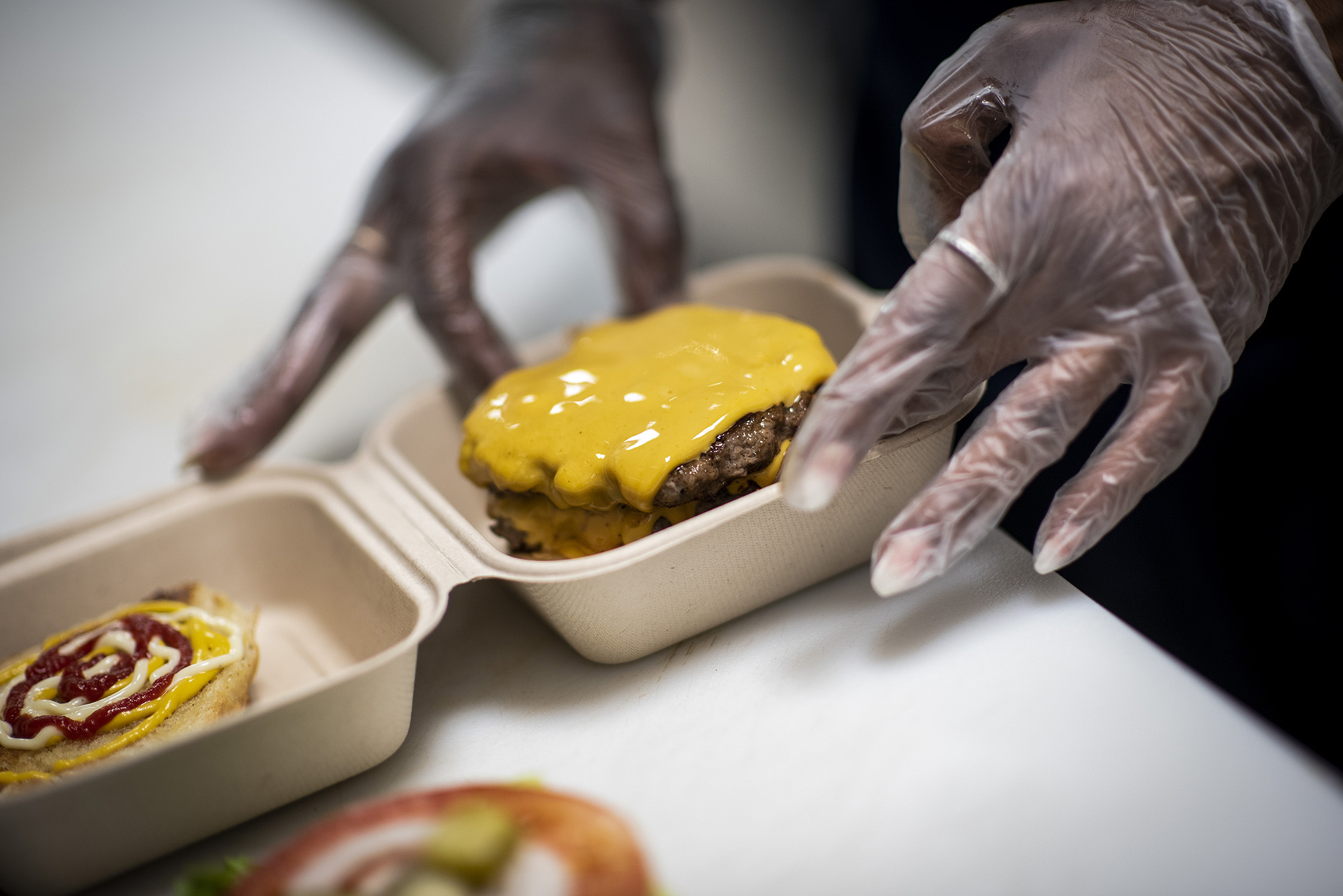 Burgers with a side of iPads? r opens fast-food chain, gives away  money, gadgets