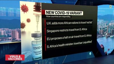 Don’t Panic Over Omicron Variant, Says Epidemiologist  - Bloomberg