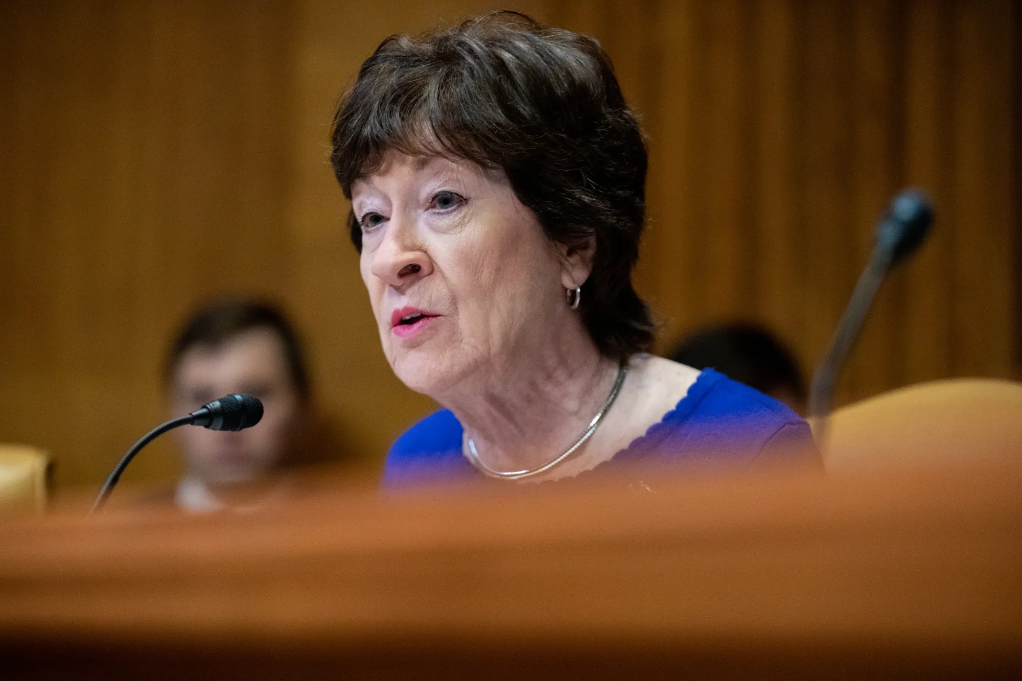 Senator Susan Collins, a Republican from Maine.