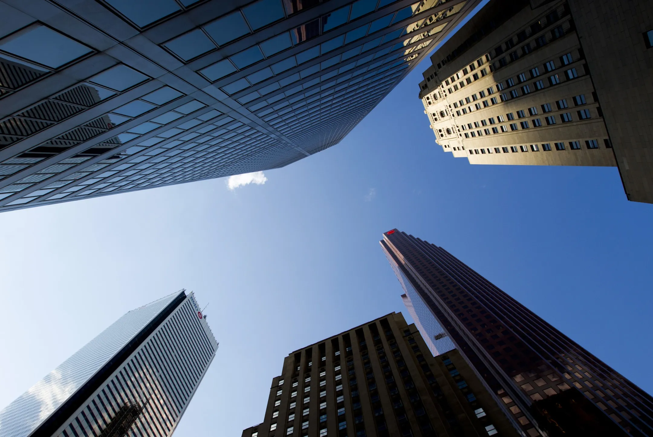 Toronto’s financial district&nbsp;
