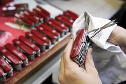 Production At The Victorinox Factory