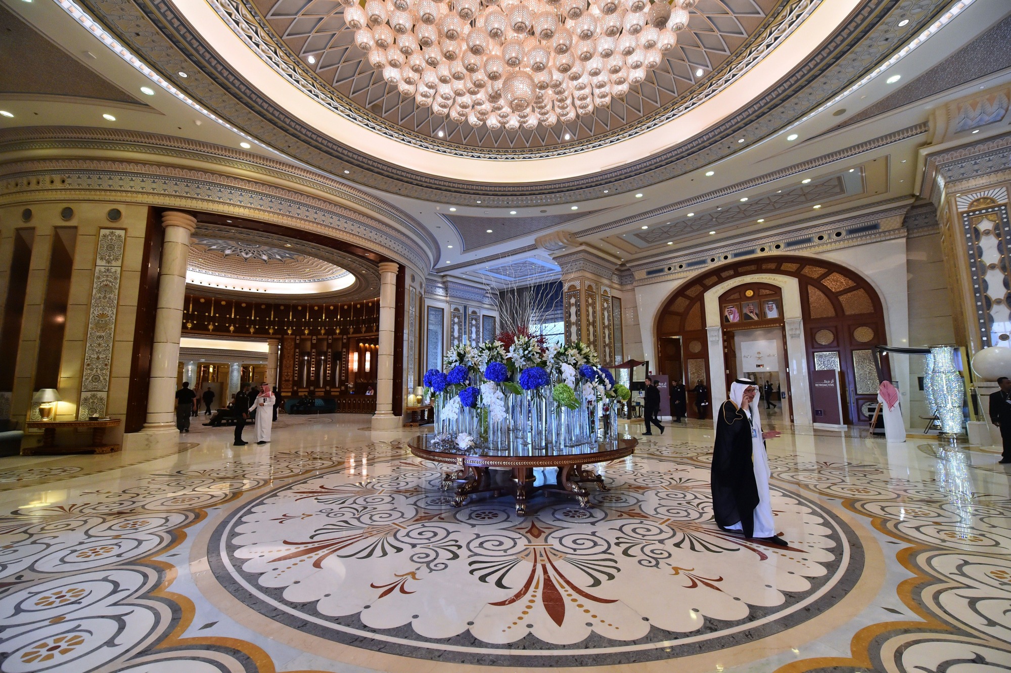 The Ritz-Carlton hotel in Riyadh.