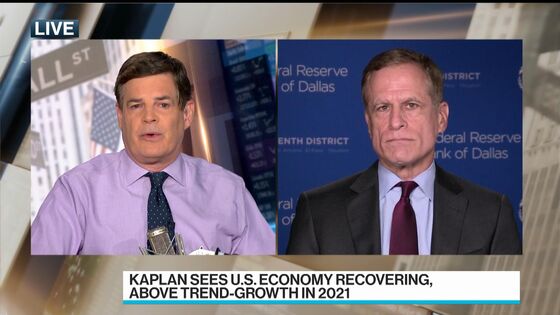 Fed’s Kaplan, Wary of Bubbles, Dissented to Preserve Flexibility