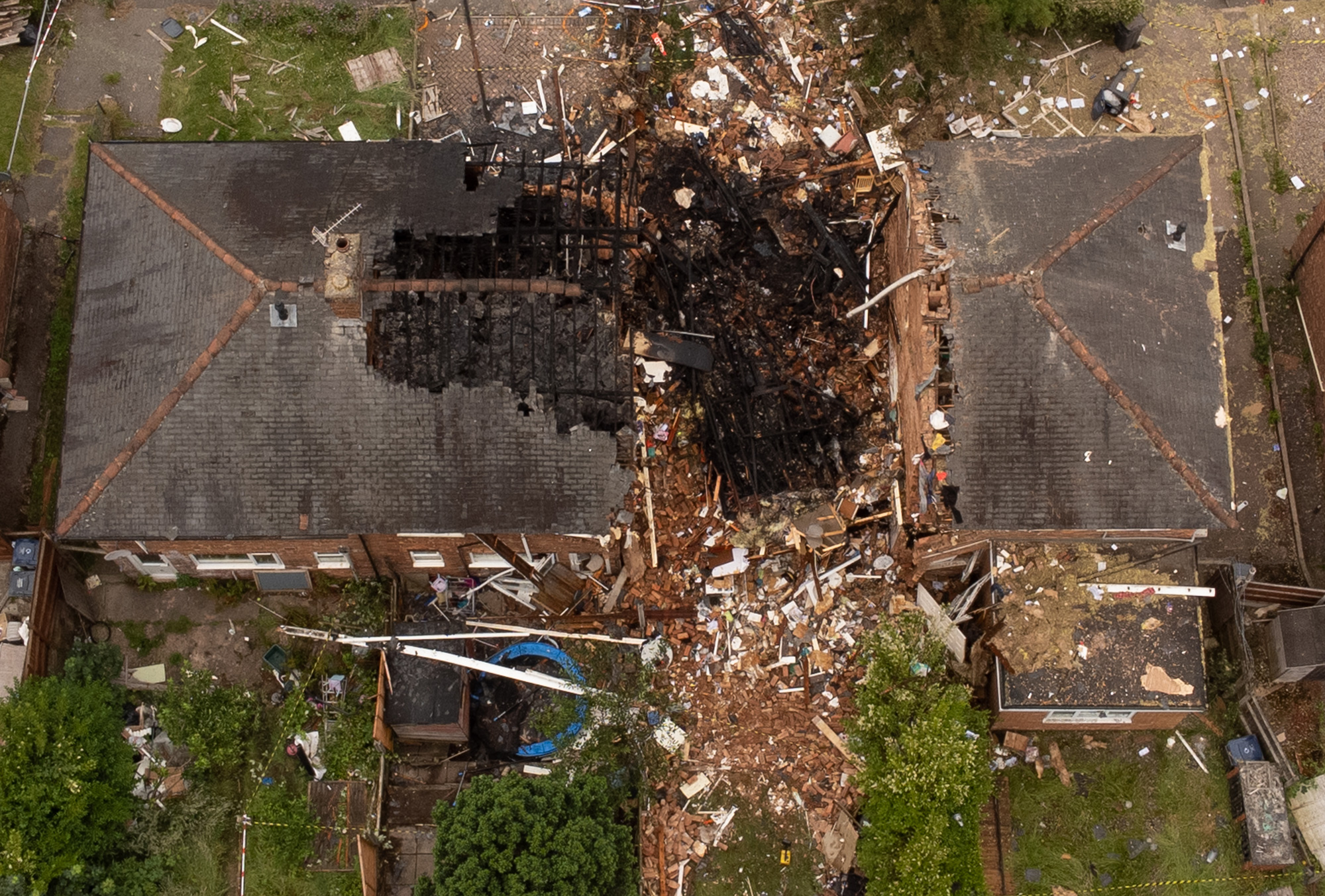 Birmingham Gas Explosion Woman Found Dead at Scene of House Destroyed