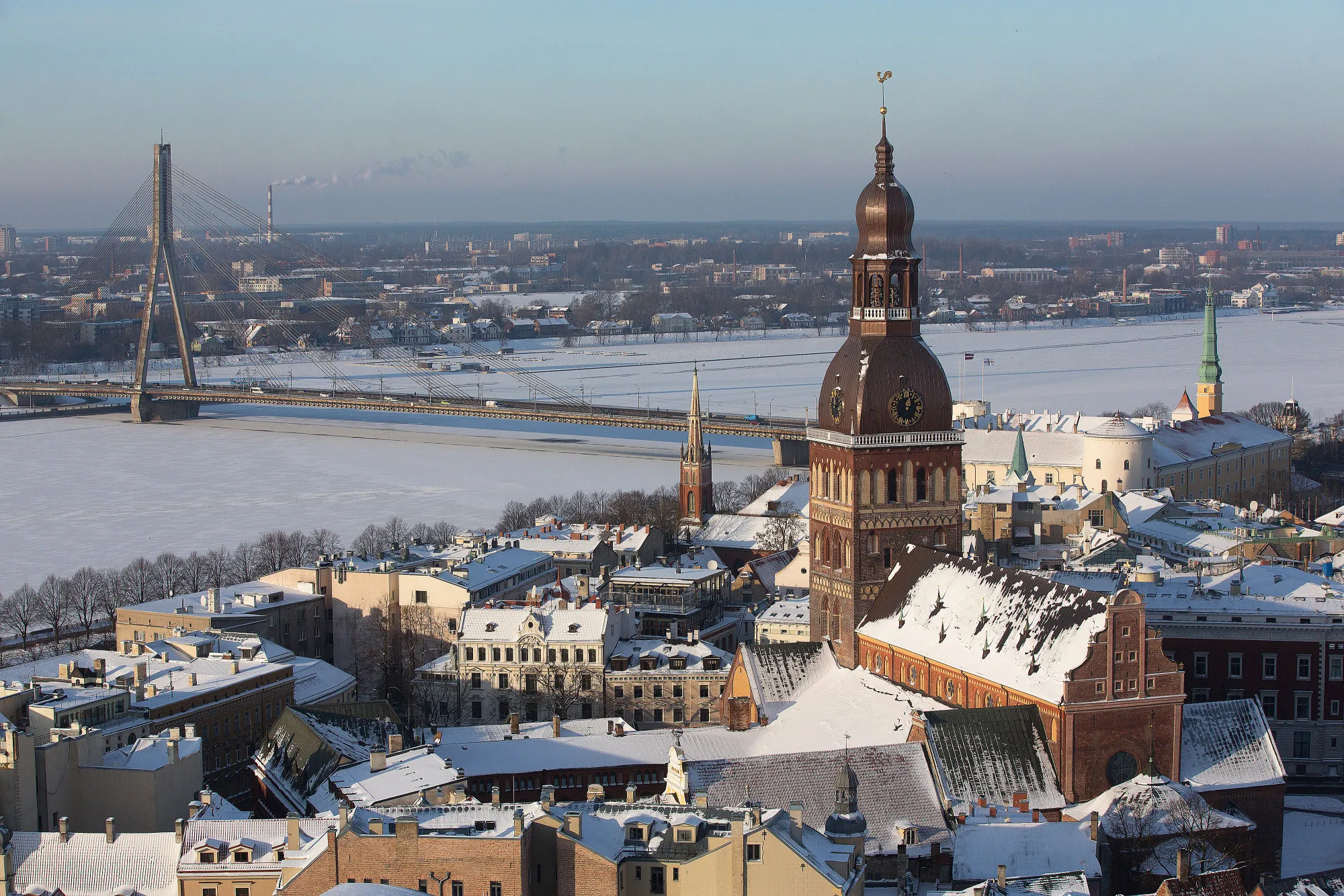 The city of Riga.